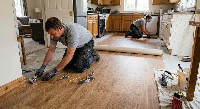 Linoleum Floor Installation in Cecil County, MD