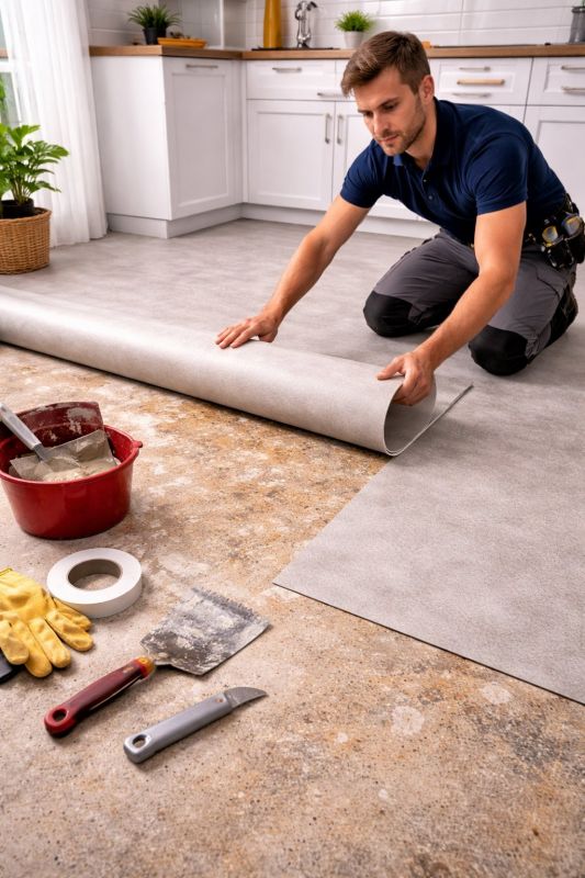 Linoleum Floor Installation in Yorklyn, DE