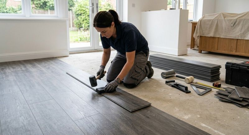 Luxury Vinyl Tile Installation in Churchville, MD