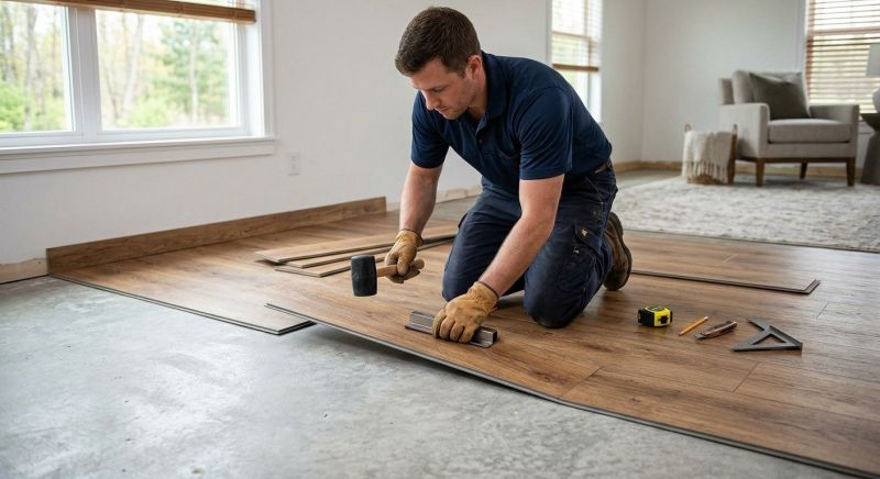 Luxury Vinyl Tile Installation in Townsend, DE
