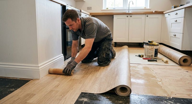 Sheet Linoleum Installation in Middletown, DE
