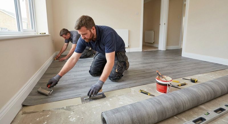Sheet Linoleum Installation in North East, MD