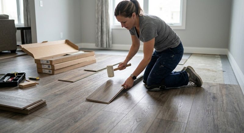 Vinyl Plank Floor Installation in Cecil County, MD