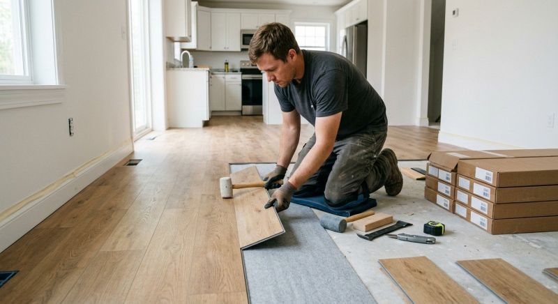 Vinyl Plank Floor Installation in Cecil County, MD